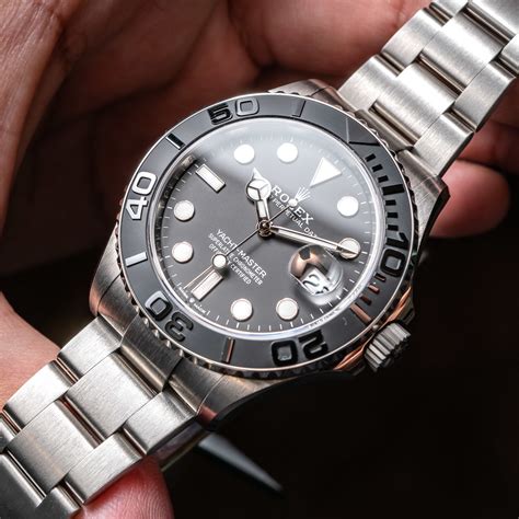 rolex yacht master 2 white face|Rolex Yacht-Master rlx titanium.